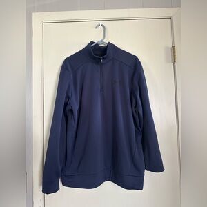 Mens blue under armour 1/4 zip